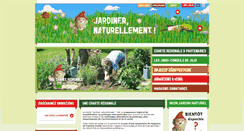 Desktop Screenshot of jardiner-naturellement.org